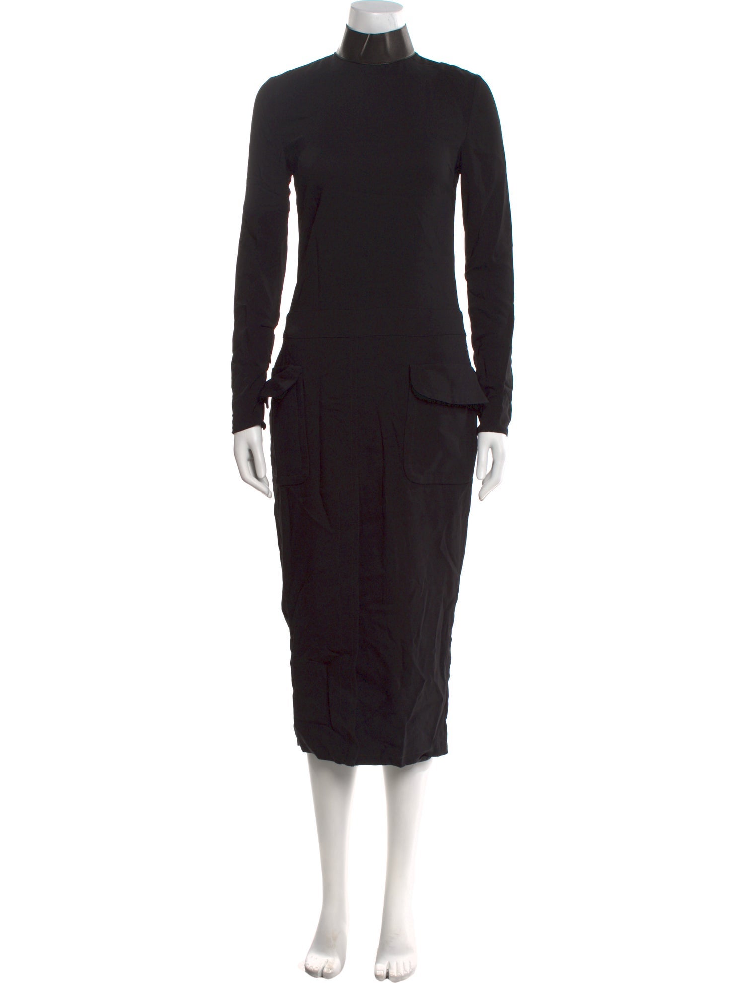 Tom Ford Mock Neck Long Dress