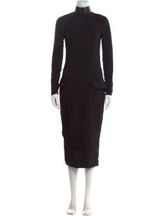 Tom Ford Mock Neck Long Dress