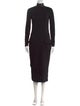 Tom Ford Mock Neck Long Dress