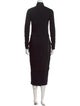 Tom Ford Mock Neck Long Dress