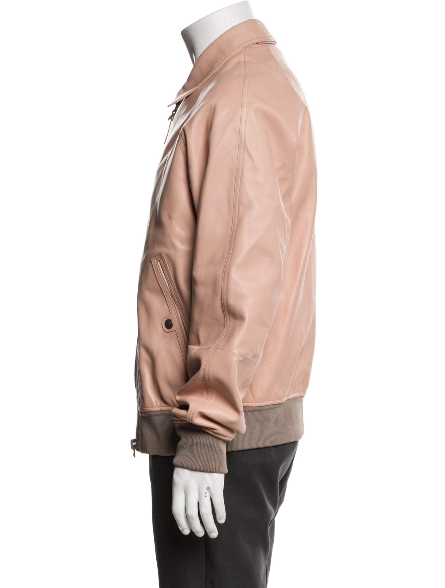 Tom Ford Lamb Leather Bomber Jacket