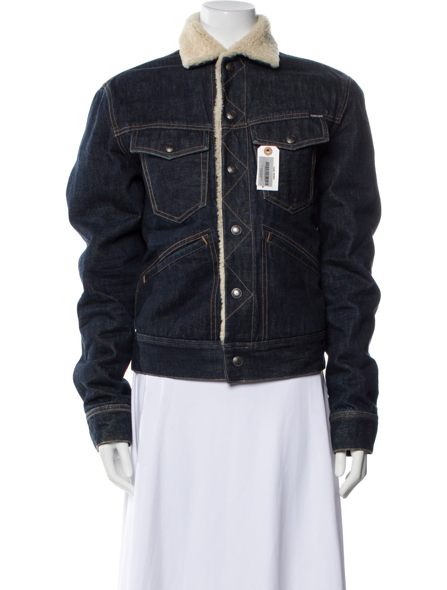 Tom Ford Printed Denim Jacket