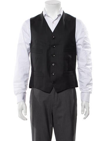 Tom Ford Suiting Wool Suit Vest Us38, It48 | M