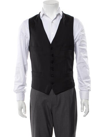Tom Ford Suiting Wool Suit Vest Us36, It46 | S