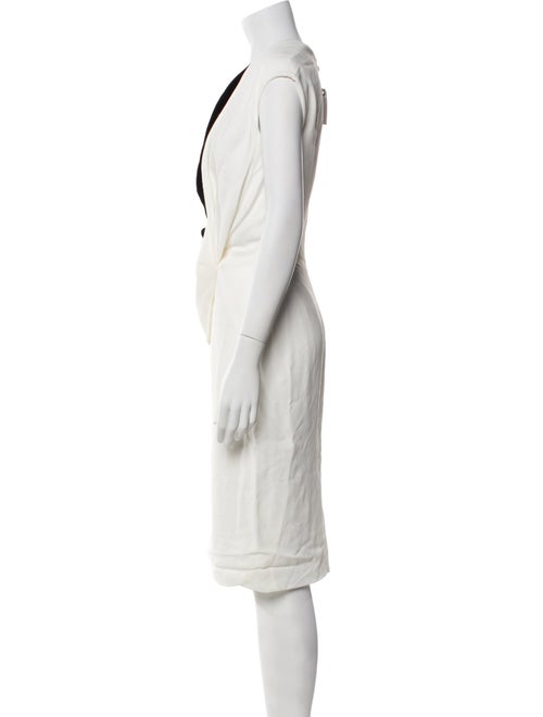 Tom Ford Cowl Neck Midi Length Dress