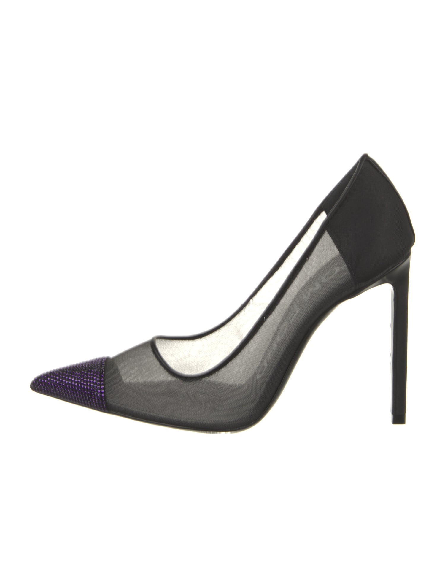 Tom Ford Mesh Crystal Embellishments Pumps
