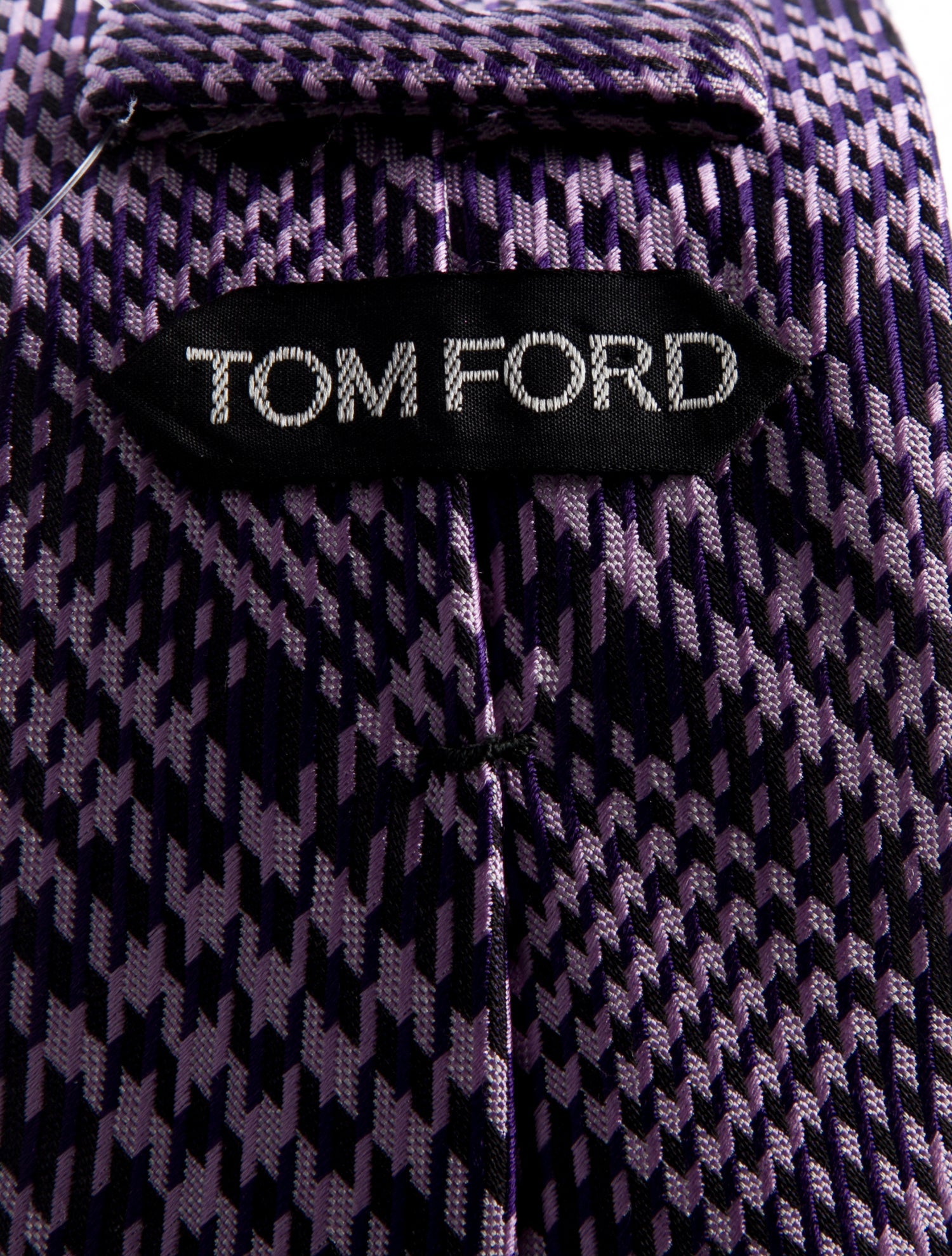 Tom Ford Pattern Print Silk Tie
