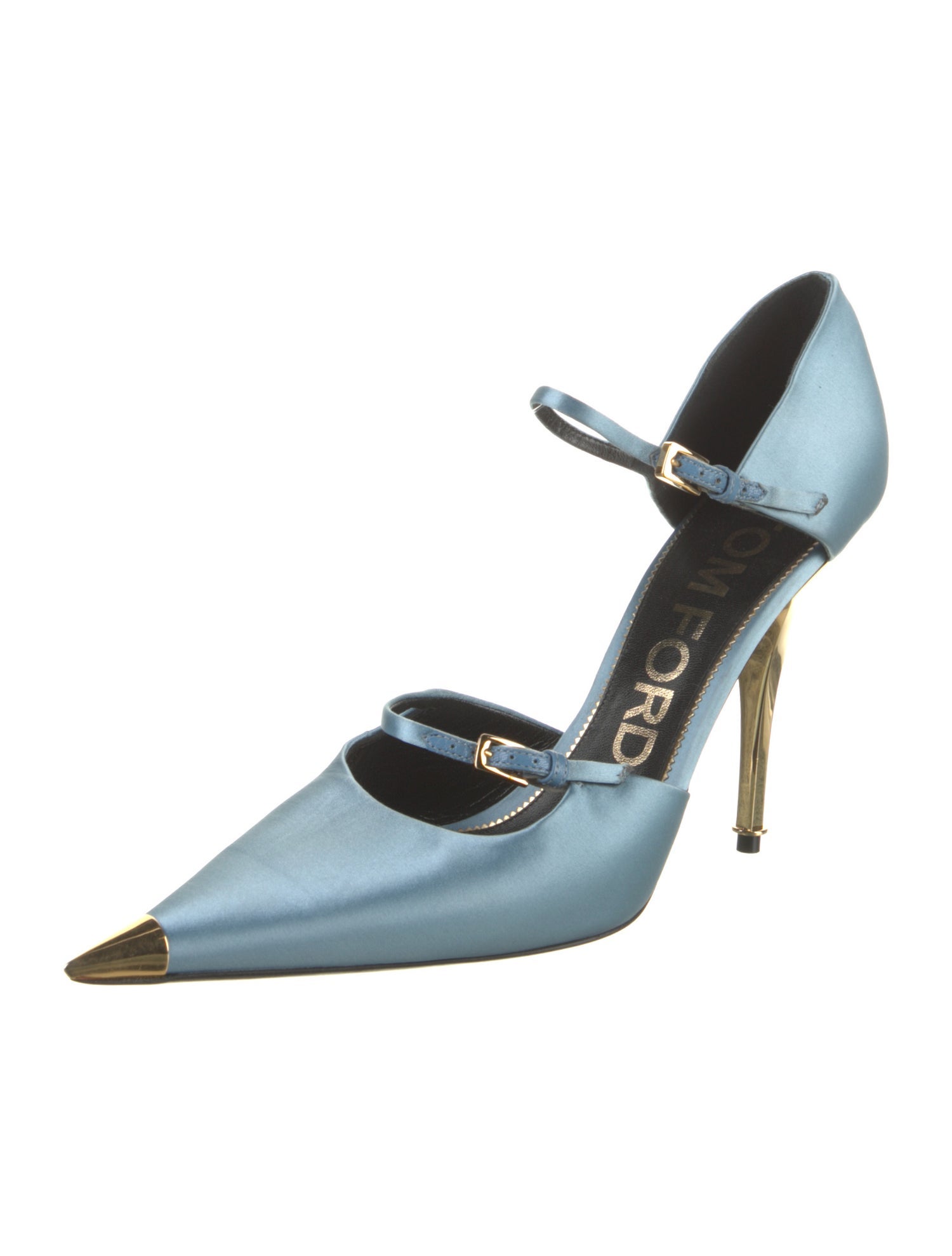 Tom Ford Satin D'Orsay Pumps