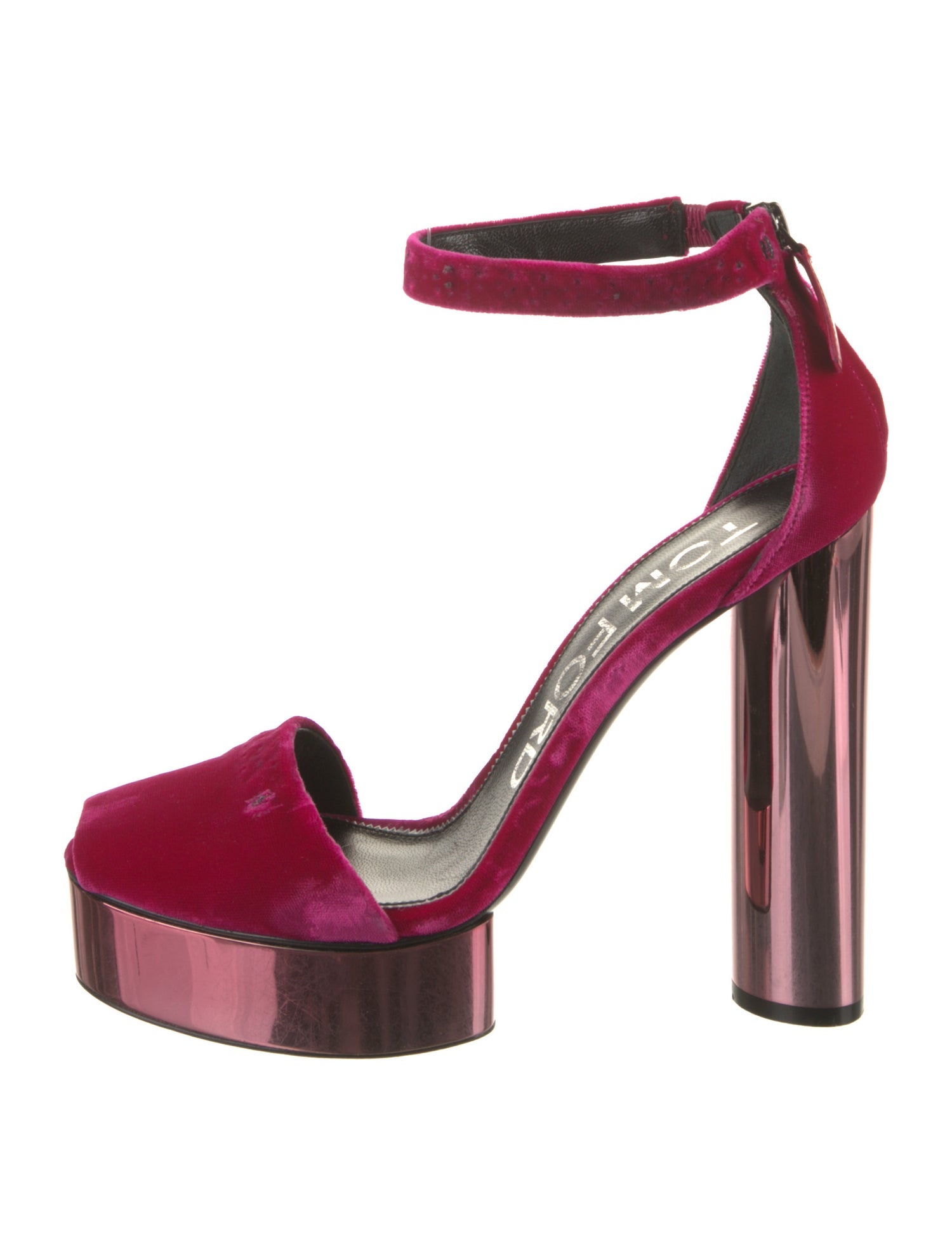 Tom Ford Velvet Sandals