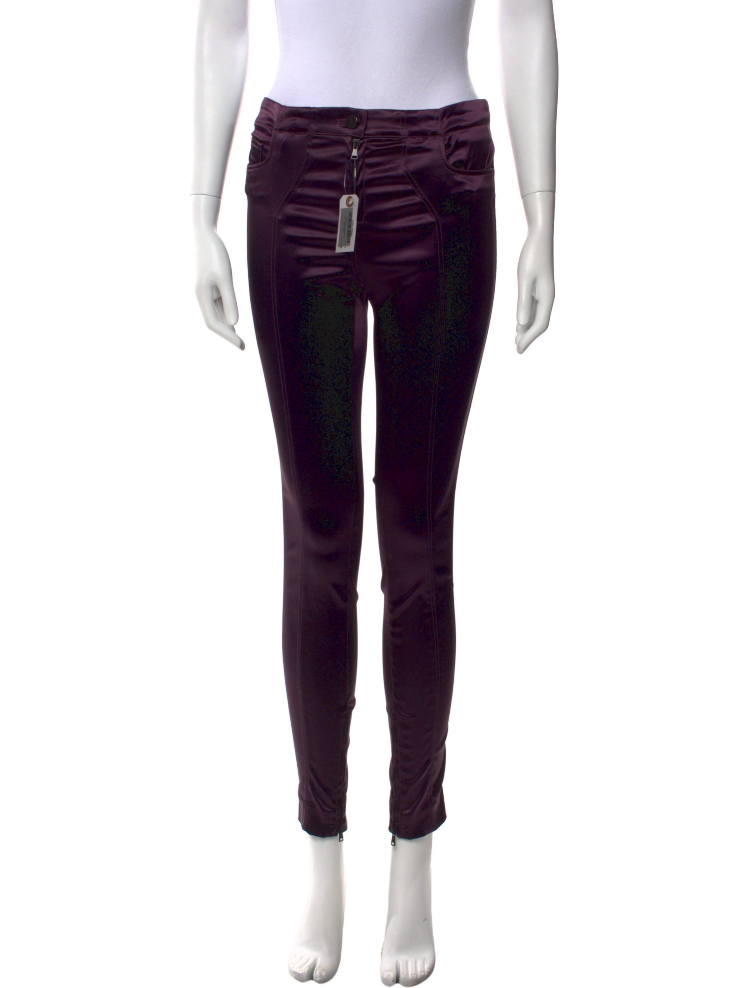 Tom Ford Silk Skinny Leg Pants