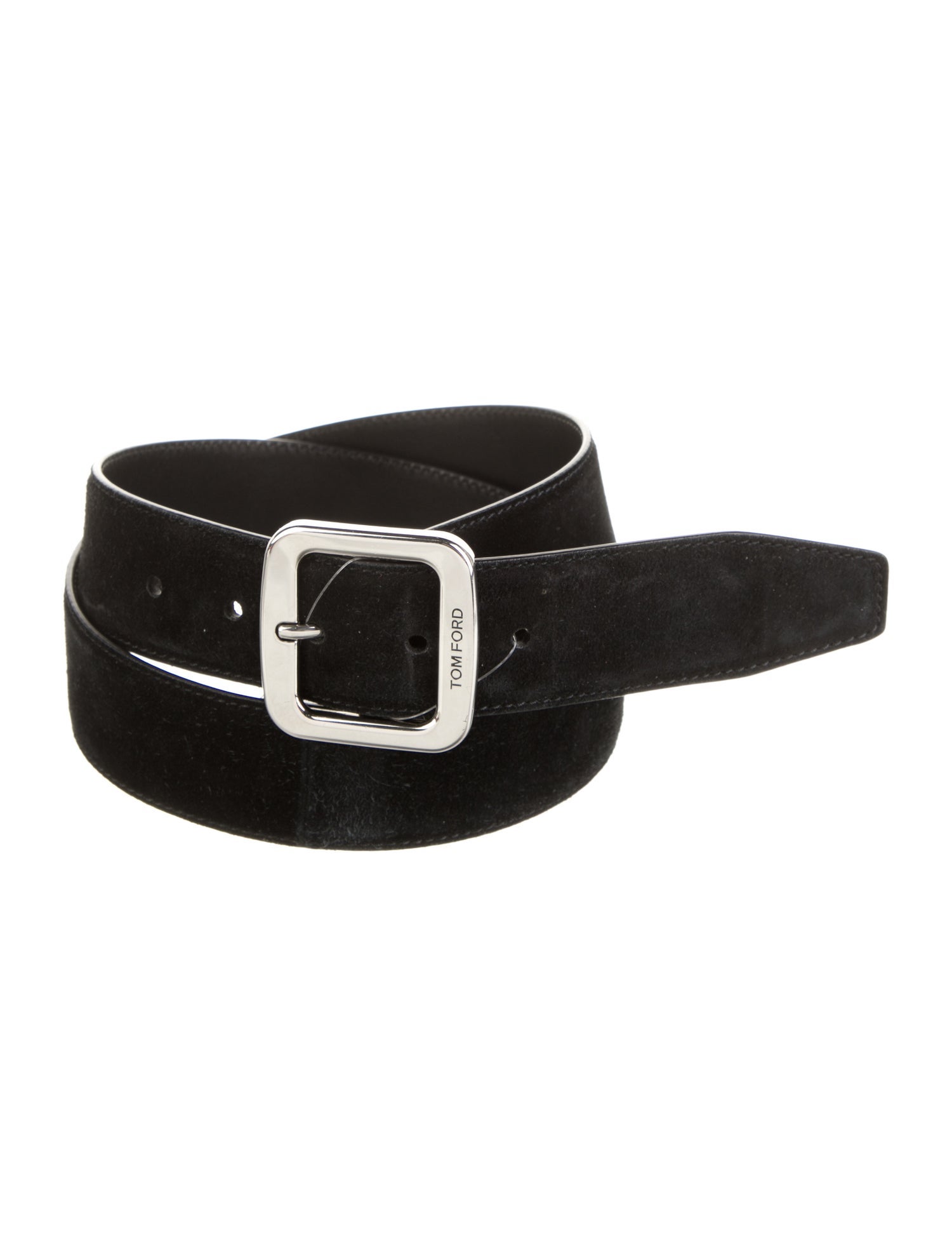 Tom Ford Skinny Suede Belt