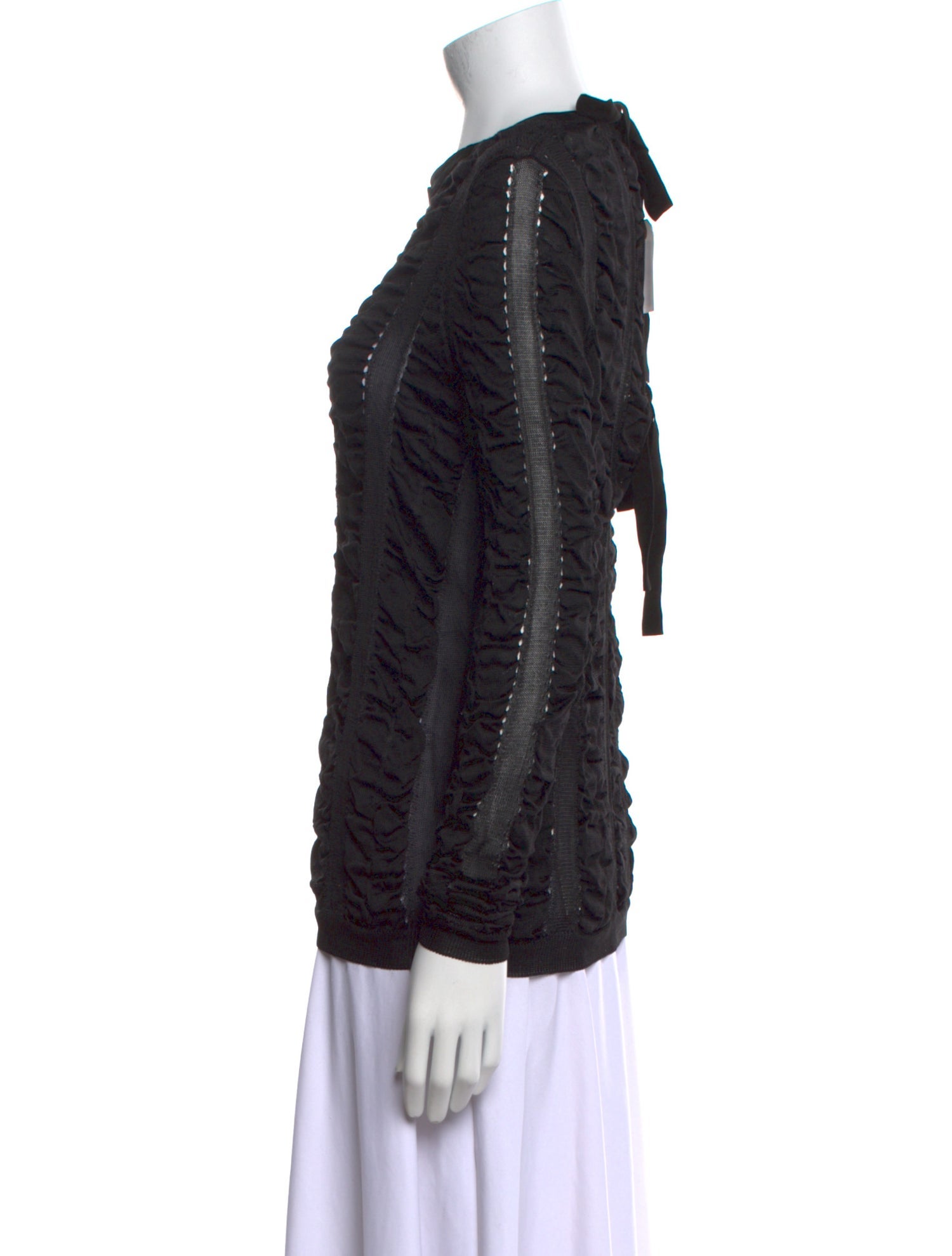 Tom Ford Silk Striped Sweatshirt