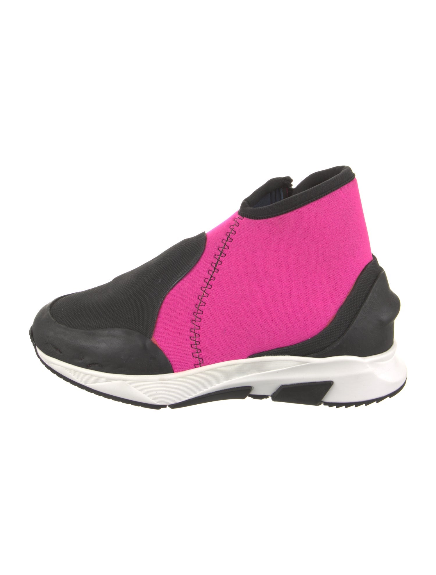 Tom Ford Colorblock Pattern Sock Sneakers