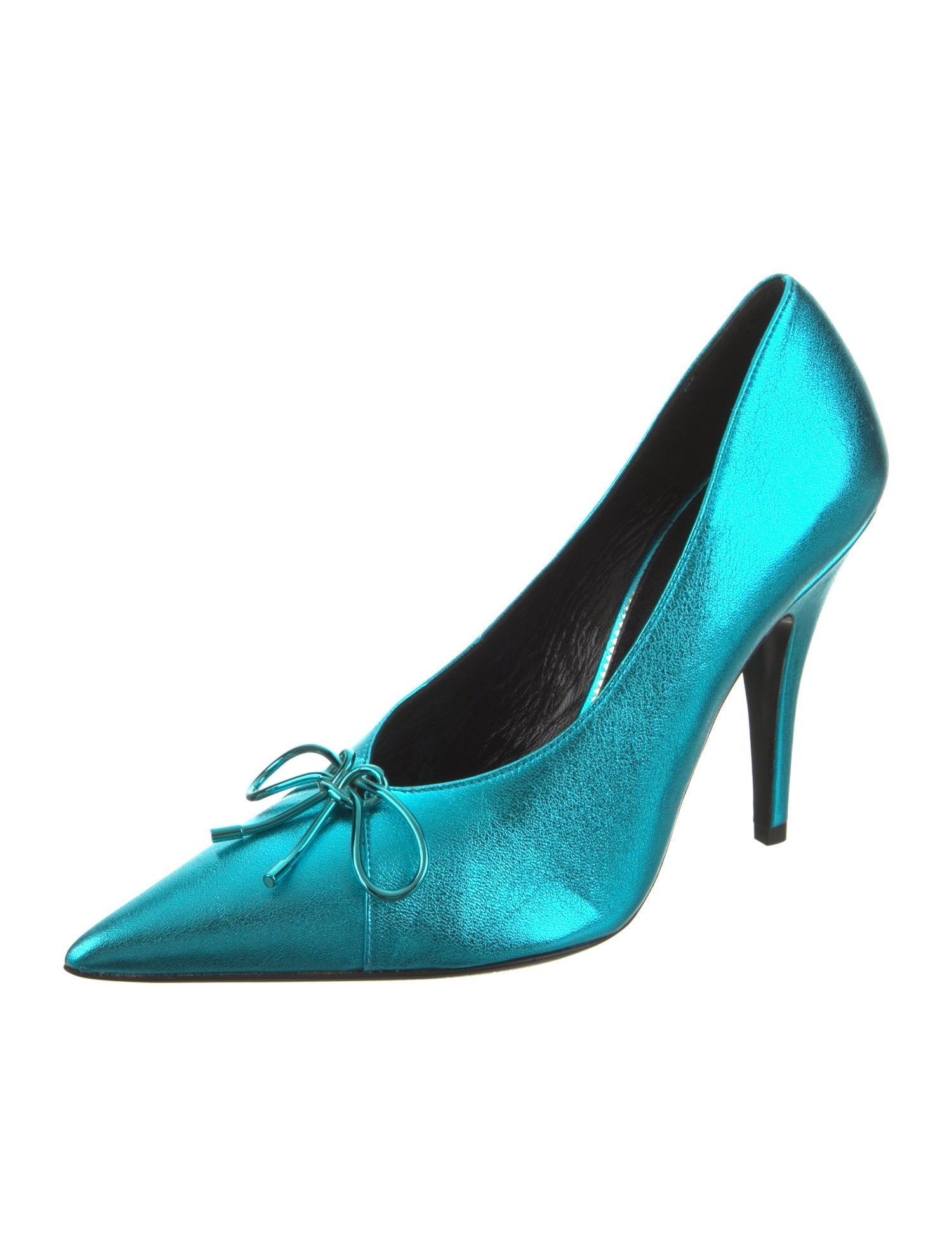 Tom Ford Patent Leather Bow Accents Pumps