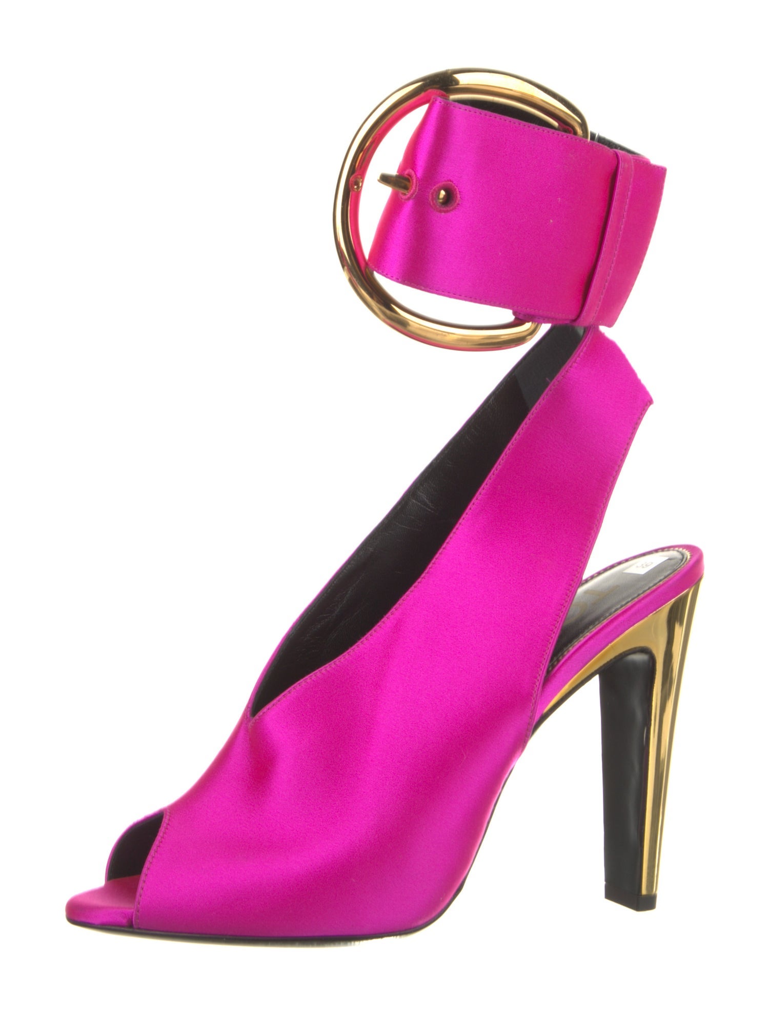 Tom Ford Satin Printed Slingback Sandals