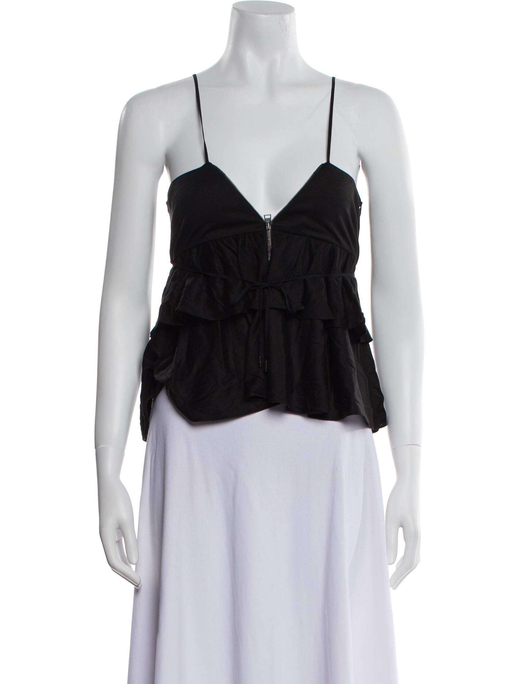 Tom Ford V-Neck Sleeveless Blouse