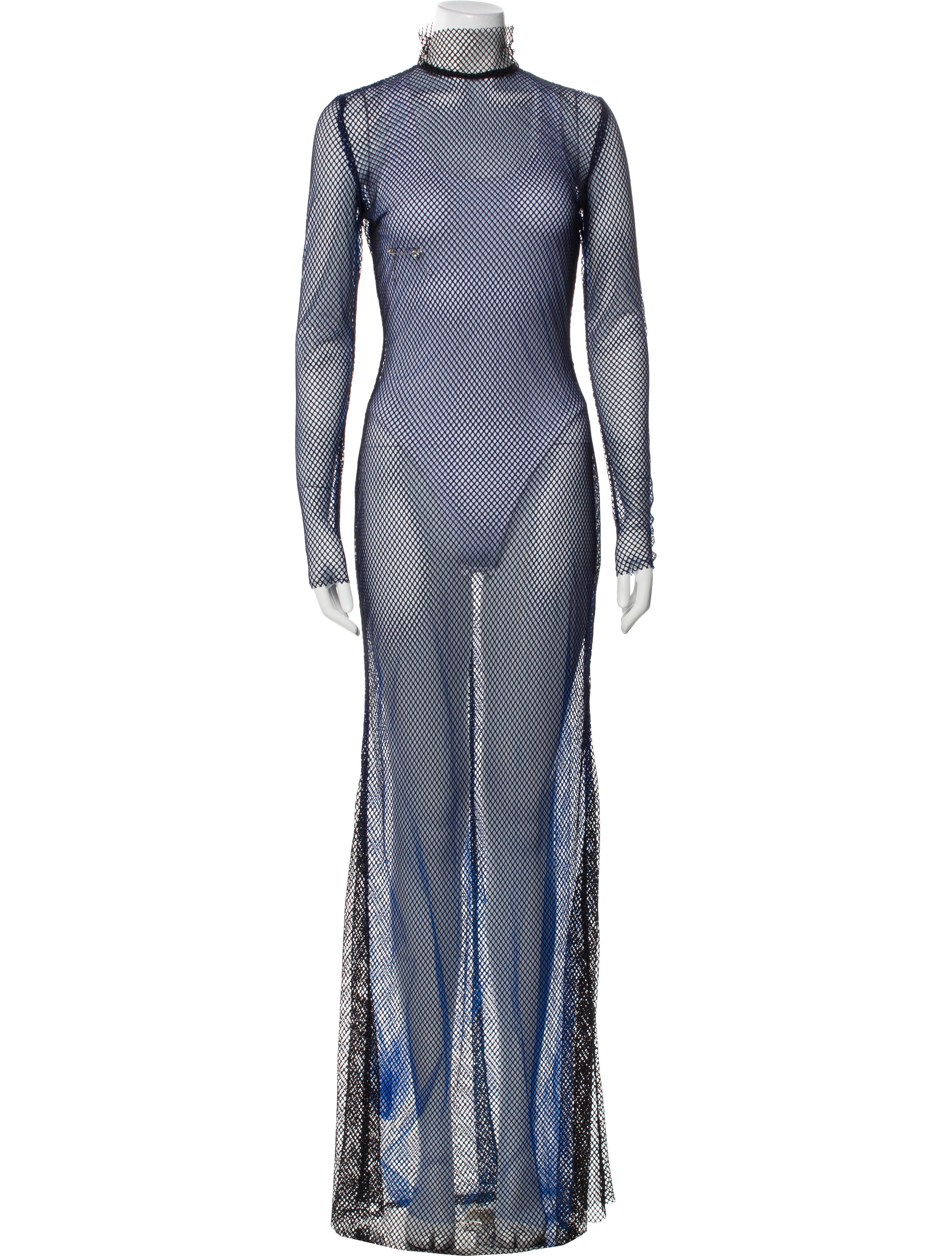 Tom Ford Mock Neck Long Dress