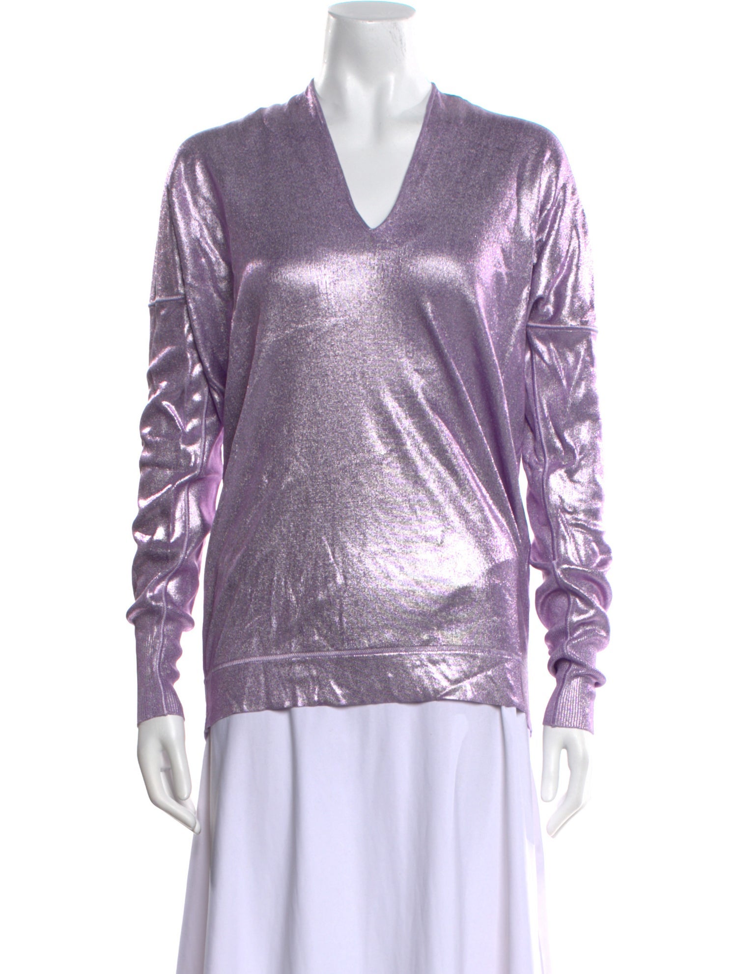 Tom Ford V-Neck Long Sleeve Sweatshirt