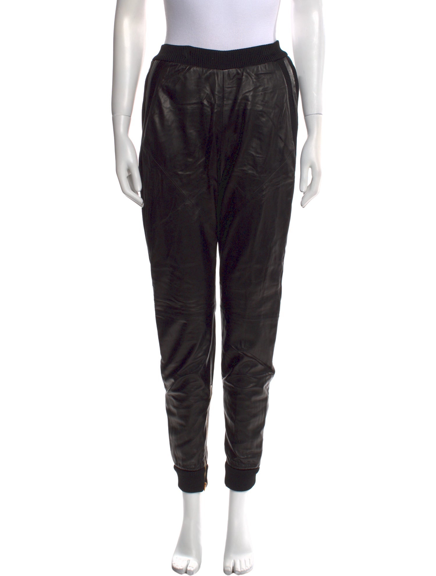 Tom Ford Leather Skinny Leg Pants