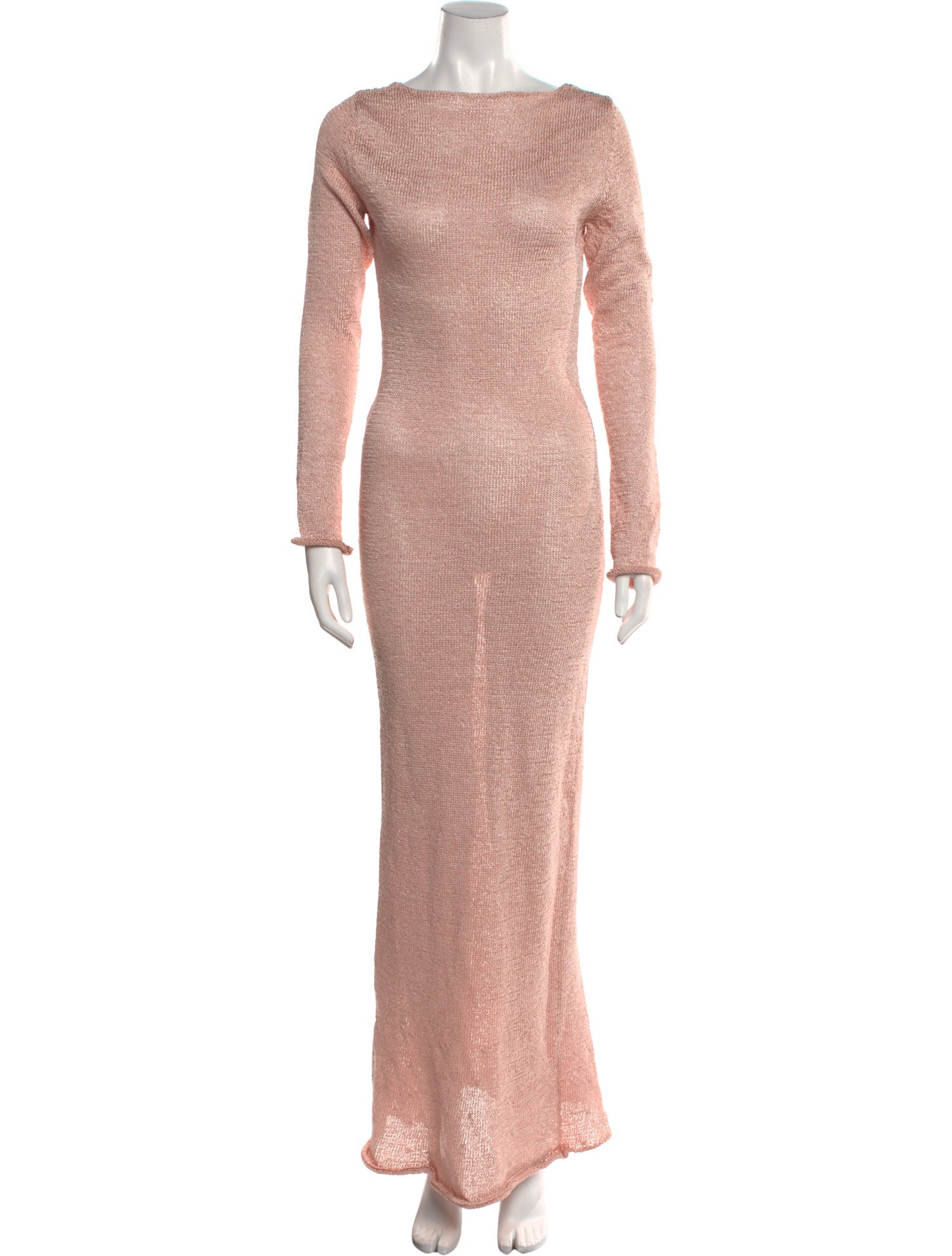 Tom Ford Bateau Neckline Long Dress