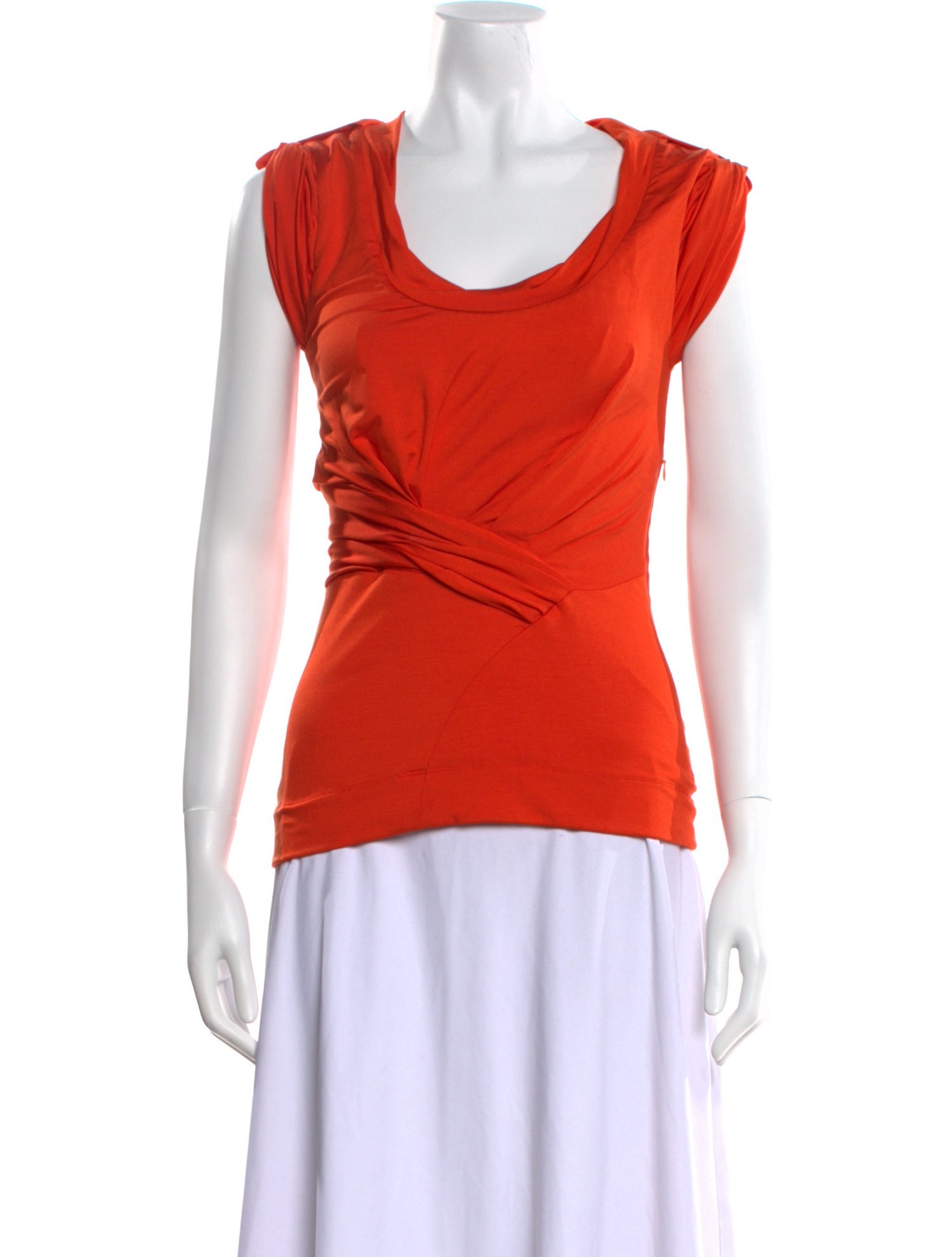 Tom Ford Silk Scoop Neck Top