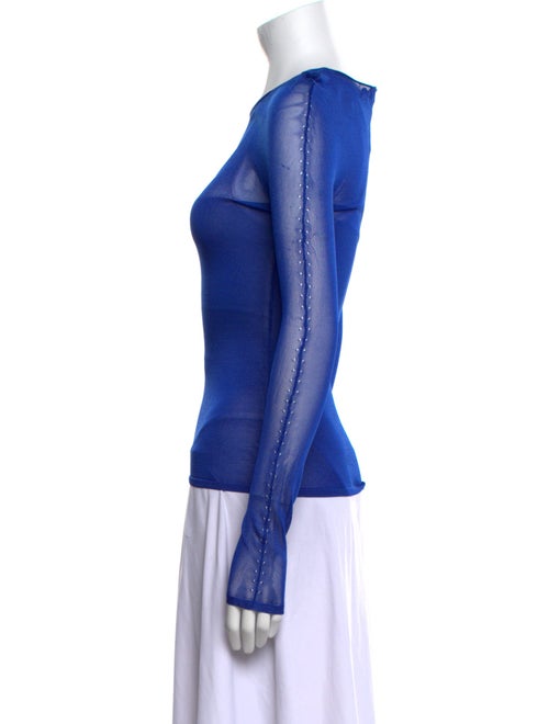 Tom Ford Scoop Neck Long Sleeve Top