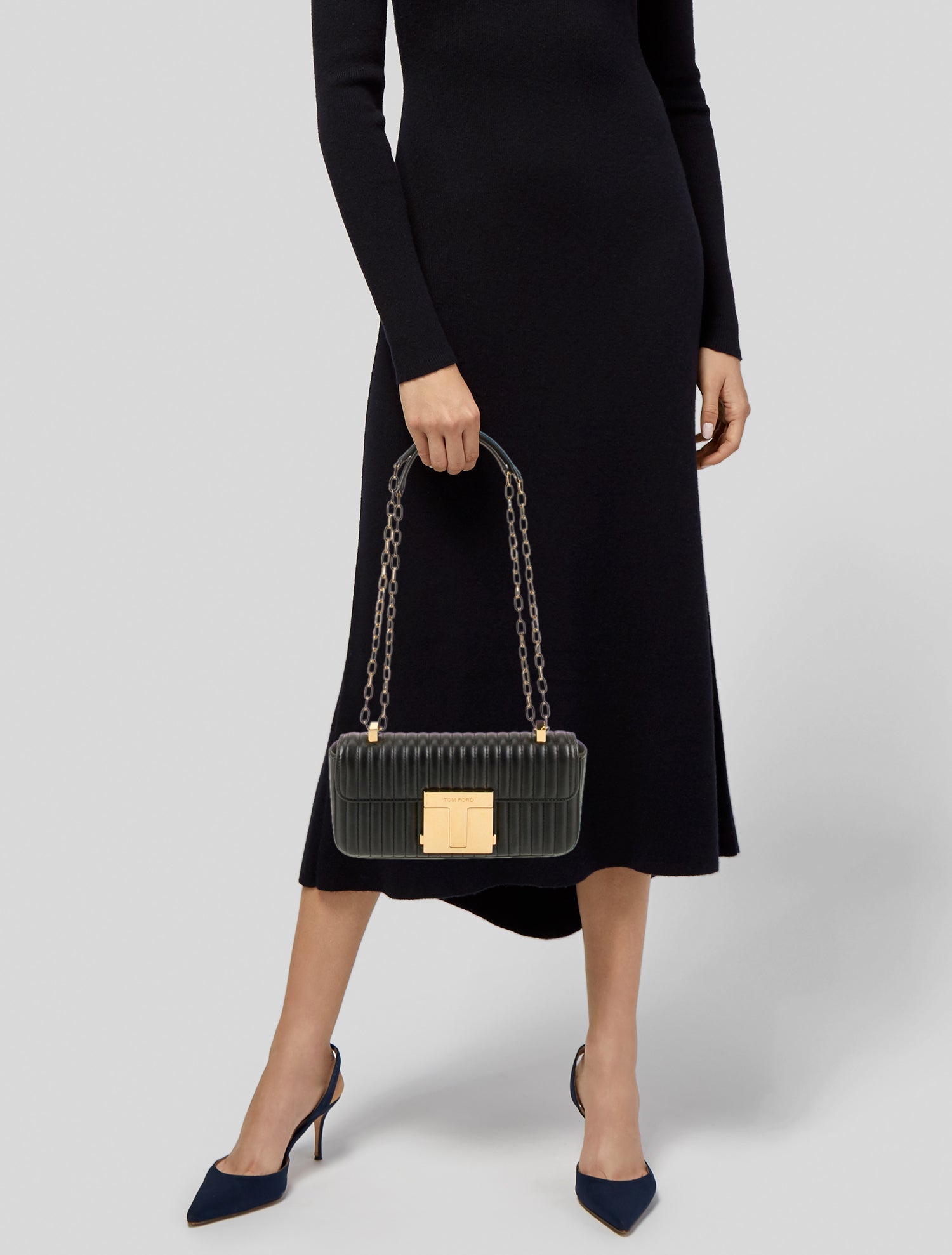 Tom Ford Leather Shoulder Bag