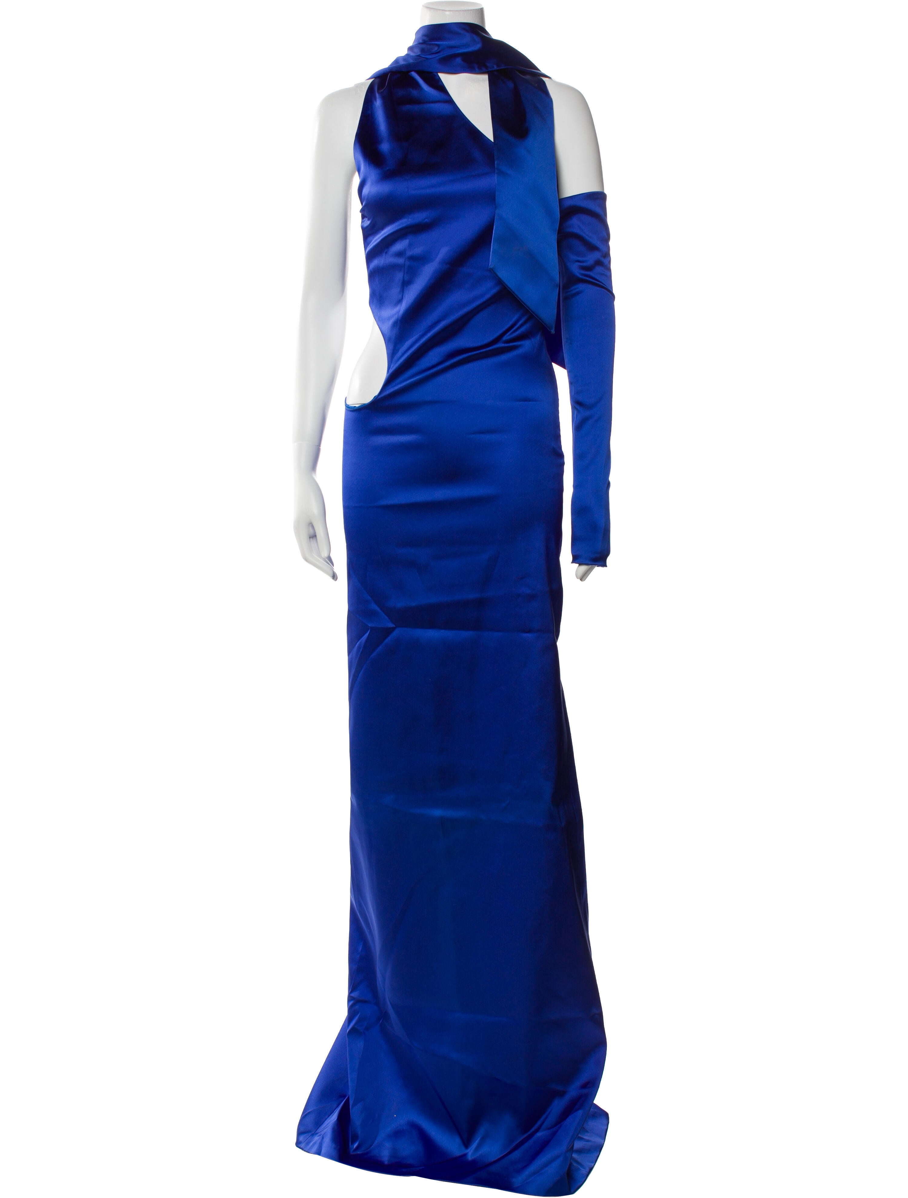 Tom Ford Mock Neck Long Dress
