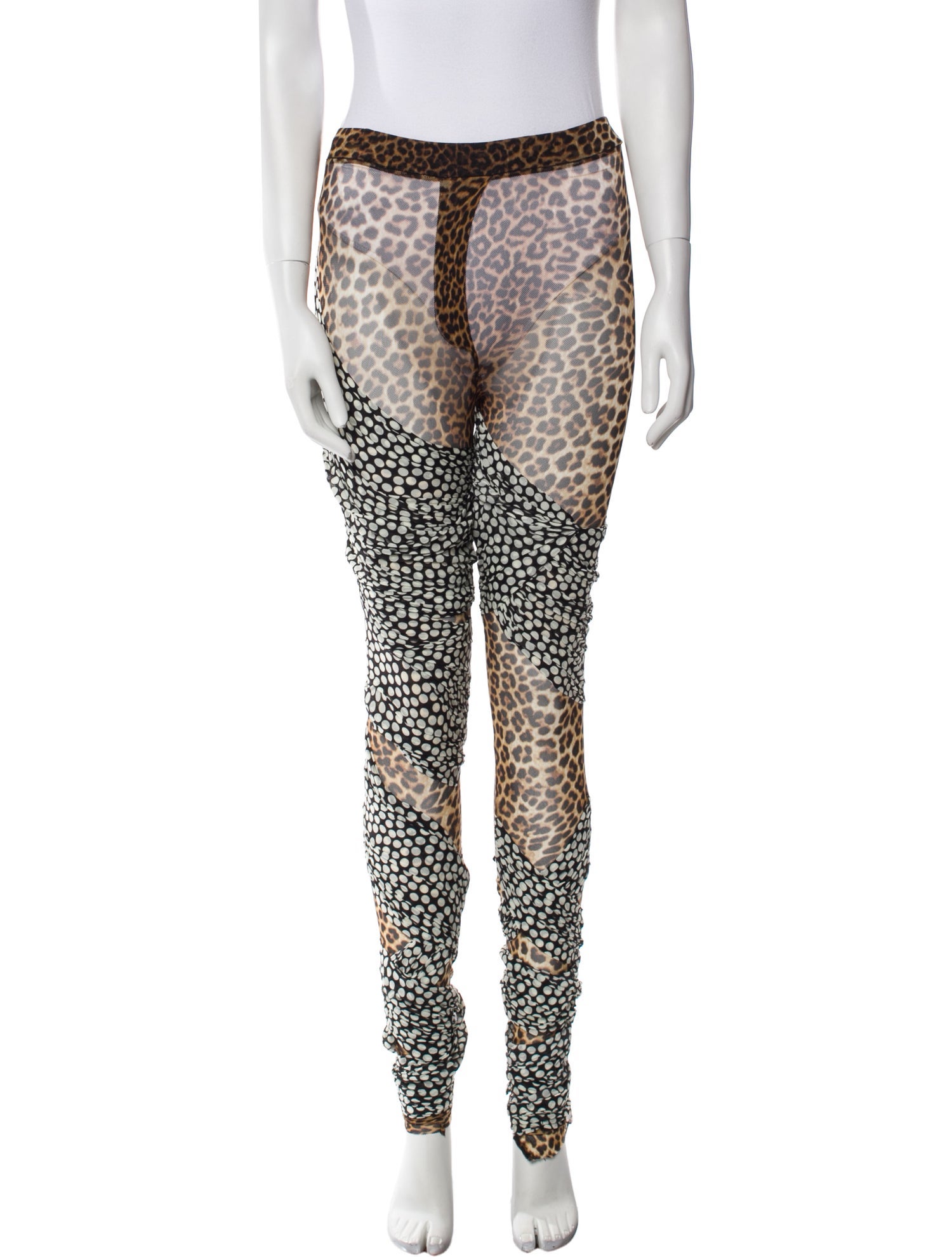 Tom Ford Printed Skinny Leg Pants