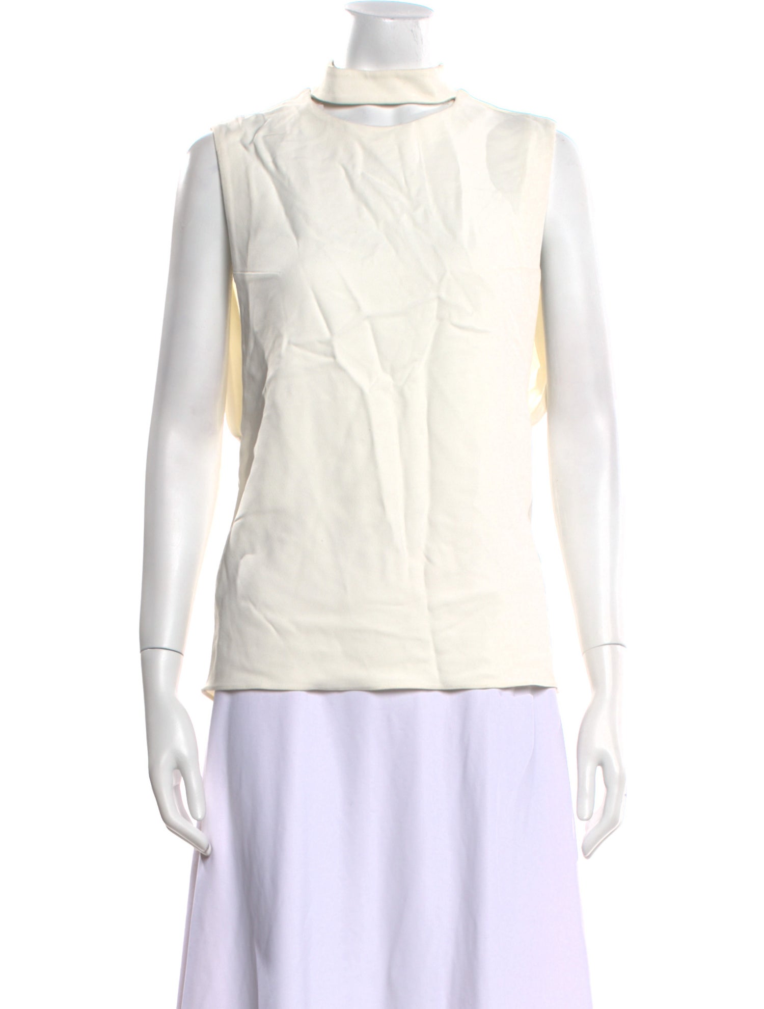 Tom Ford Mock Neck Sleeveless Top