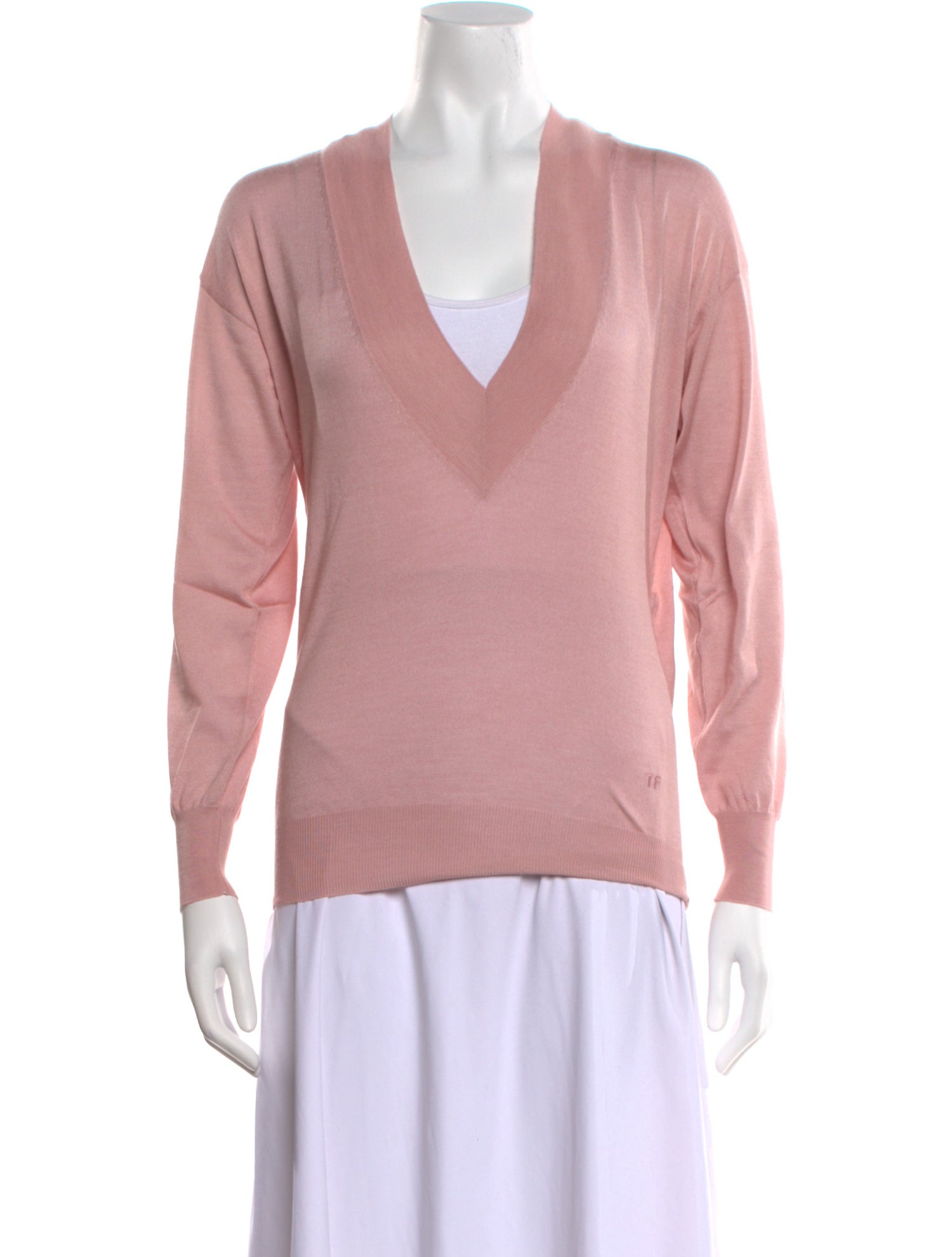 Tom Ford Cashmere V-Neck Top