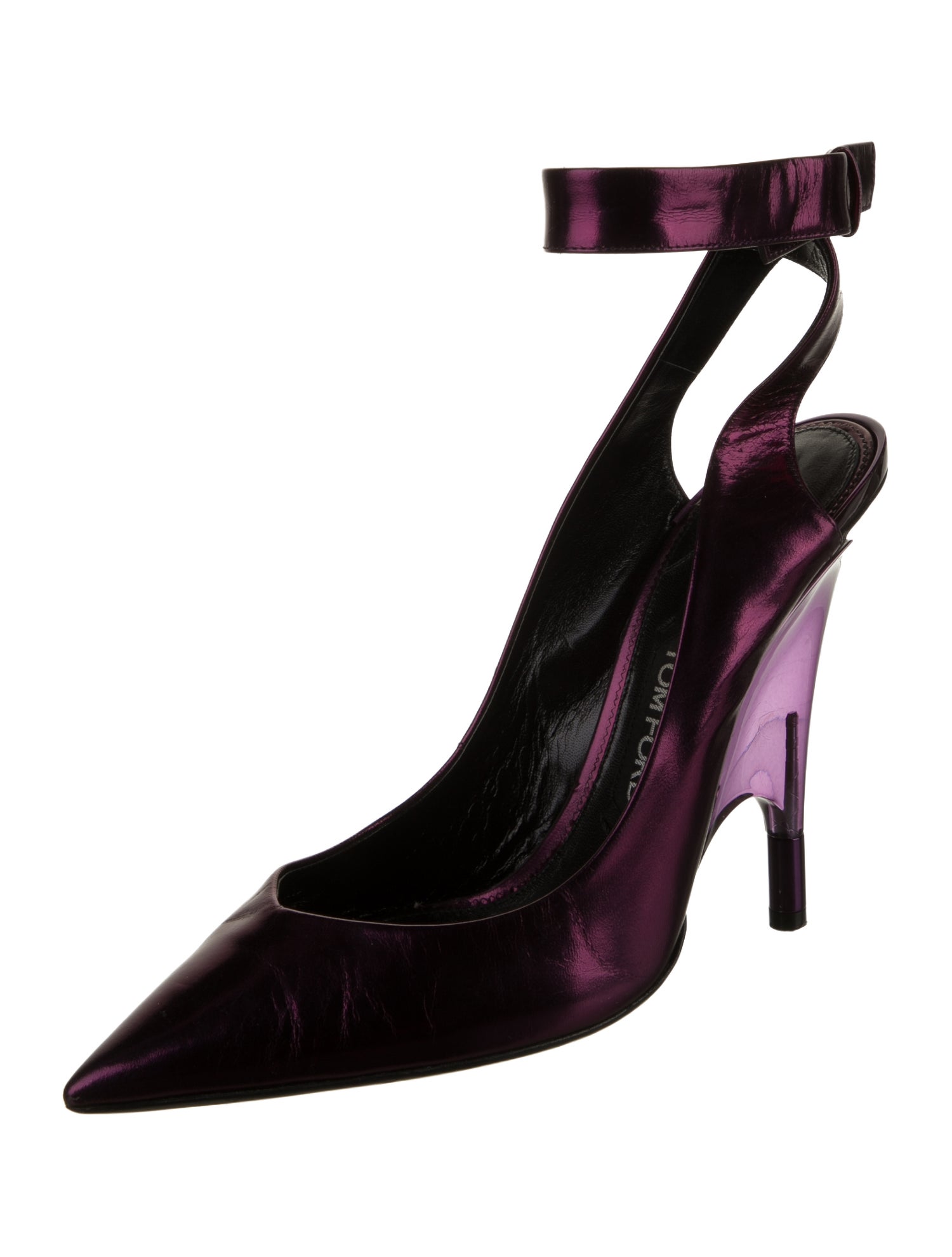 Tom Ford Leather Slingback Pumps