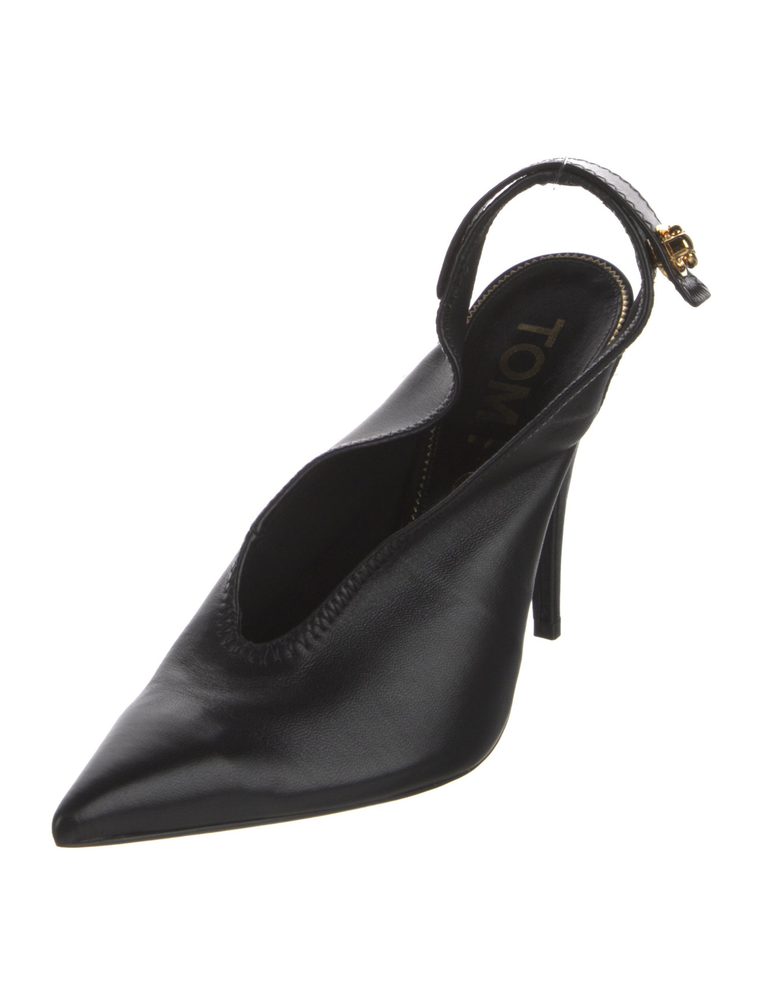 Tom Ford Leather Slingback Pumps