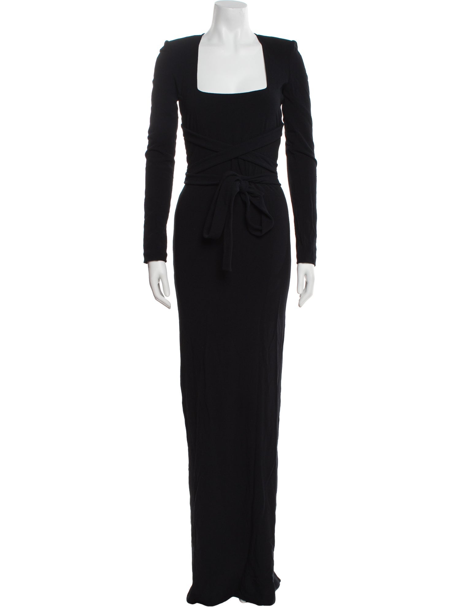 Tom Ford Square Neckline Long Dress