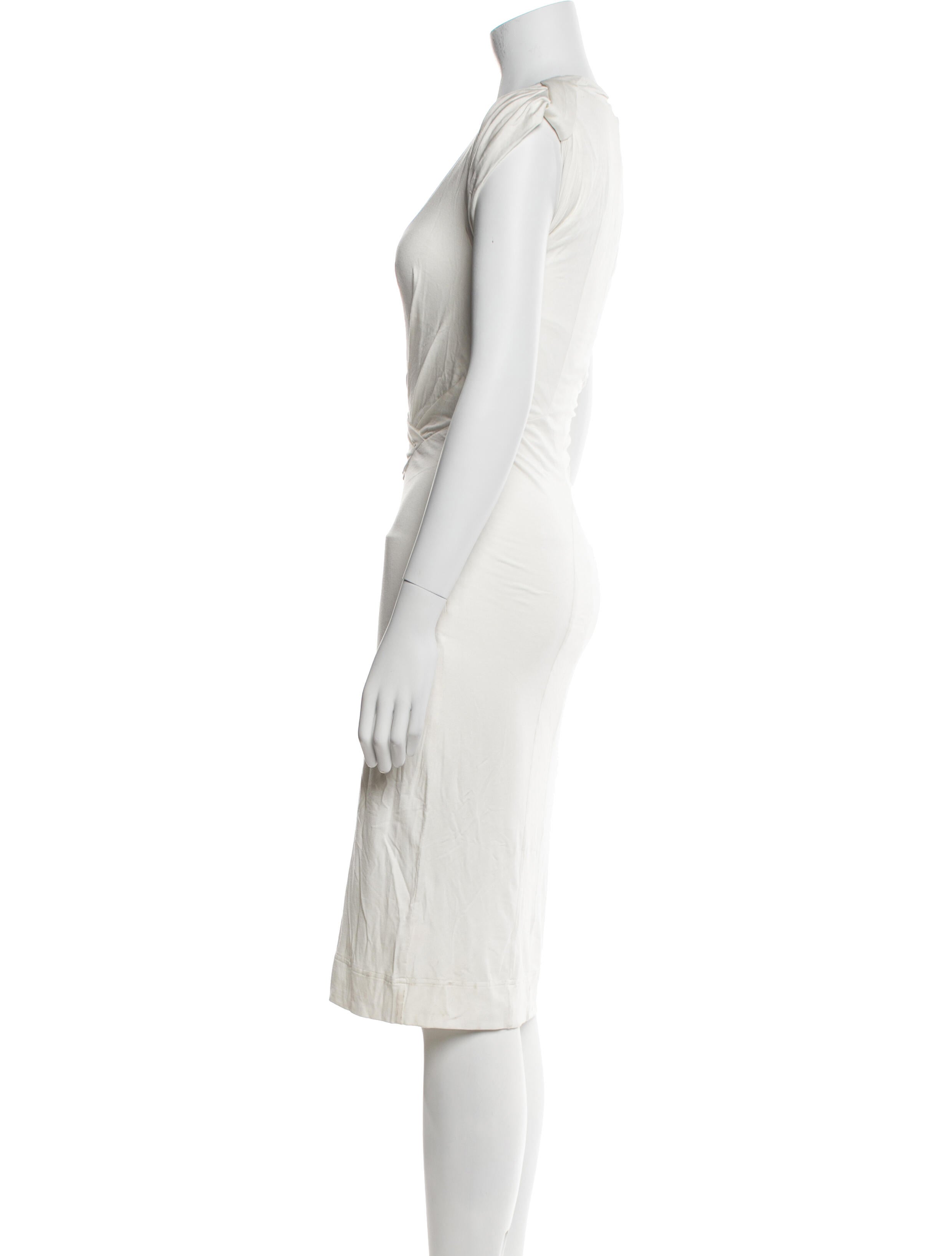 Tom Ford Cowl Neck Knee-Length Dress