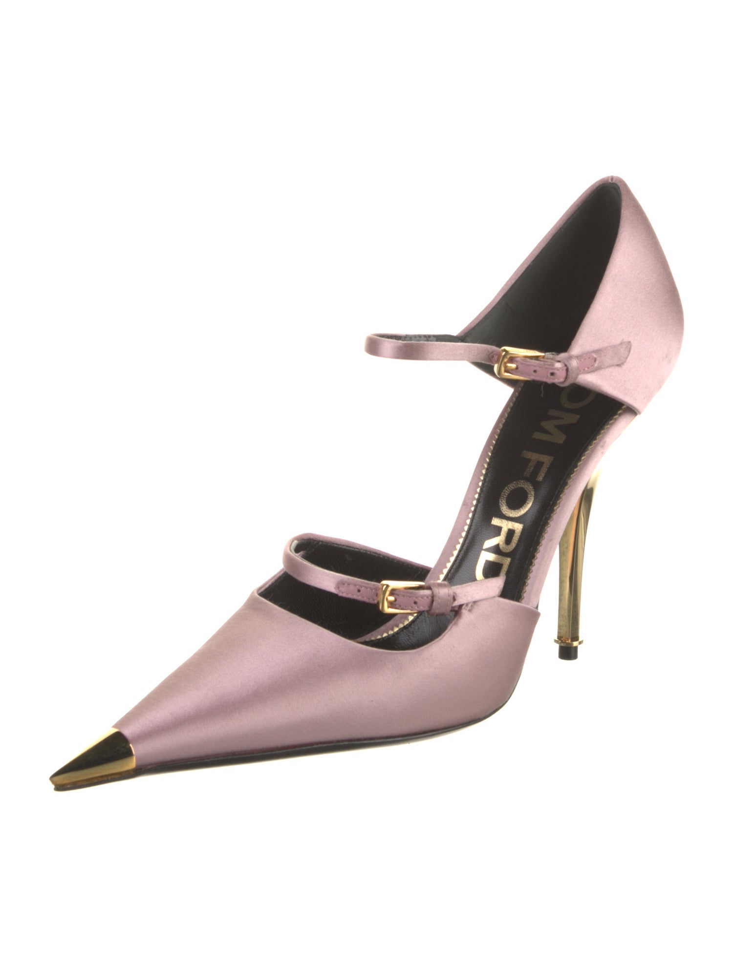 Tom Ford Satin D'Orsay Pumps