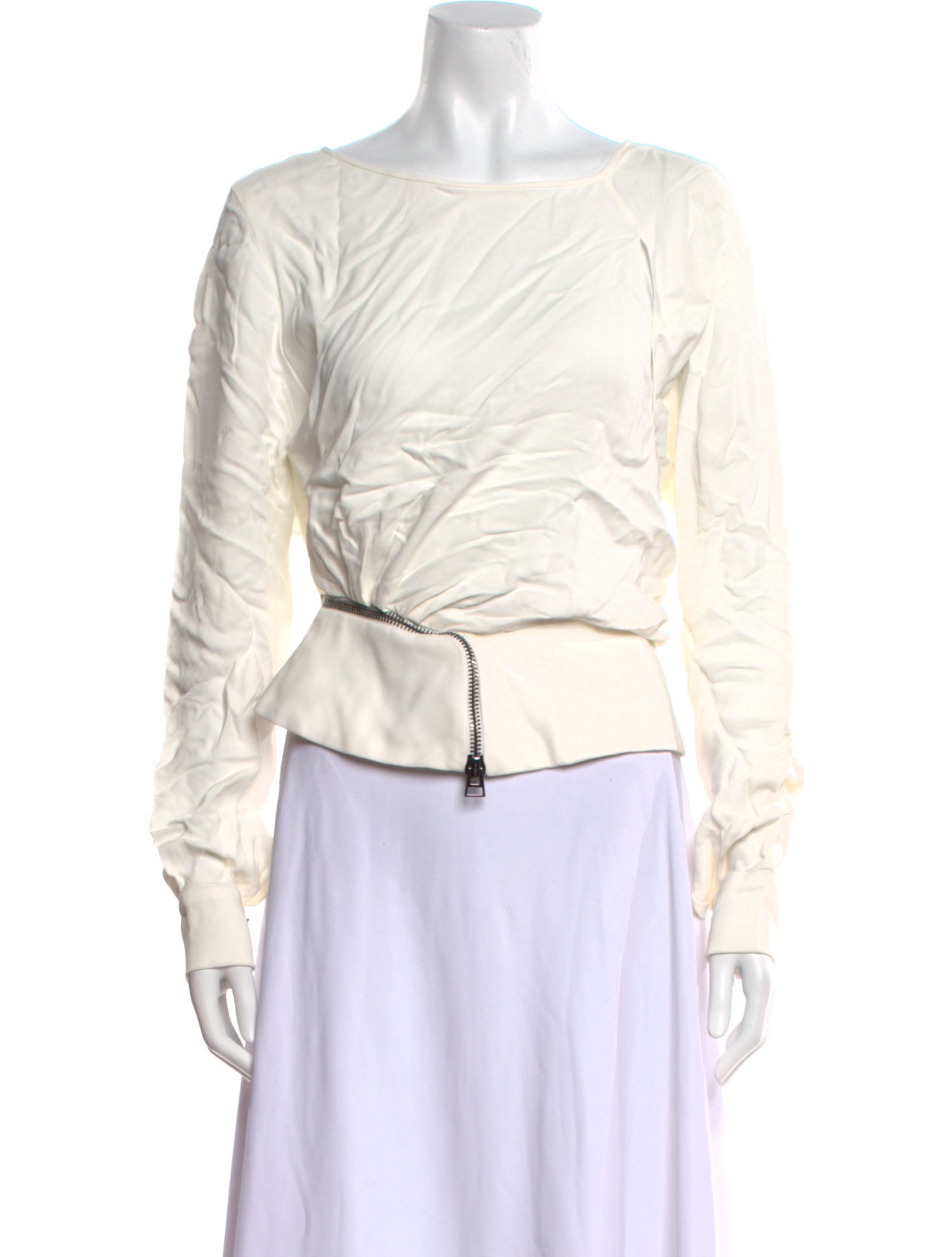 Tom Ford Scoop Neck Long Sleeve Top