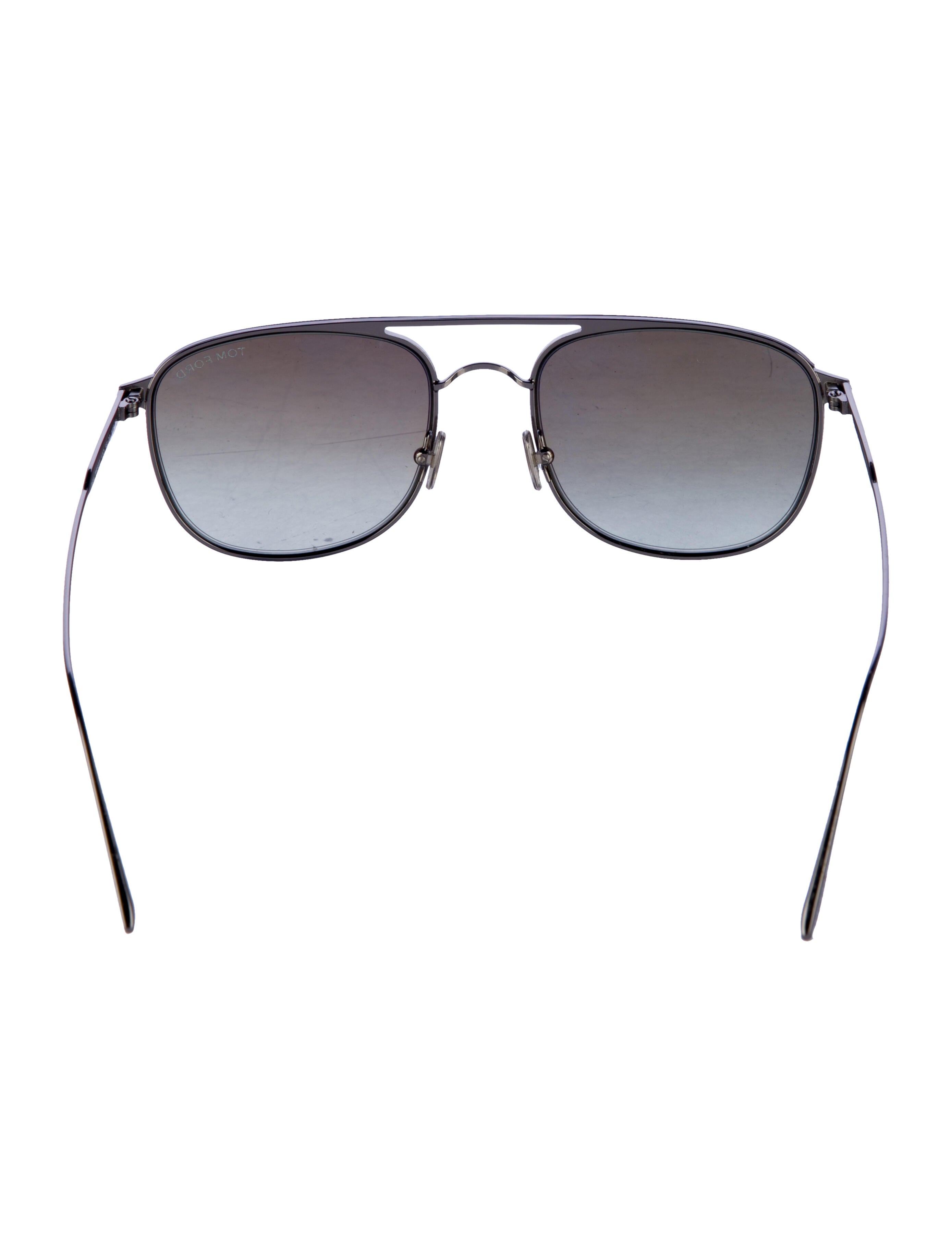 Tom Ford Square Gradient Sunglasses