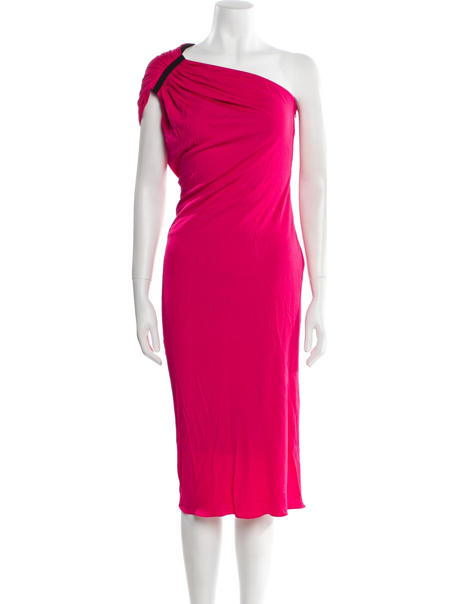 Tom Ford One-Shoulder Midi Length Dress