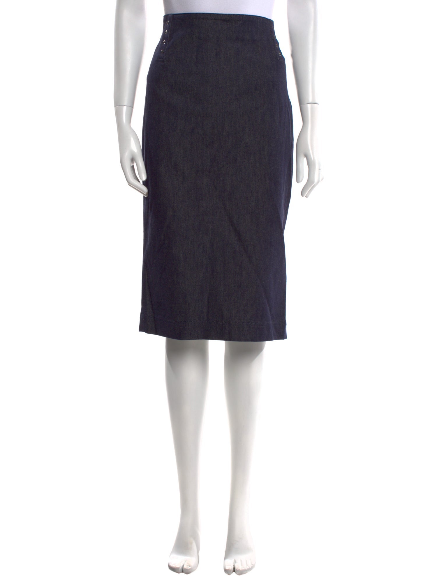 Tom Ford Studded Accents Knee-Length Skirt