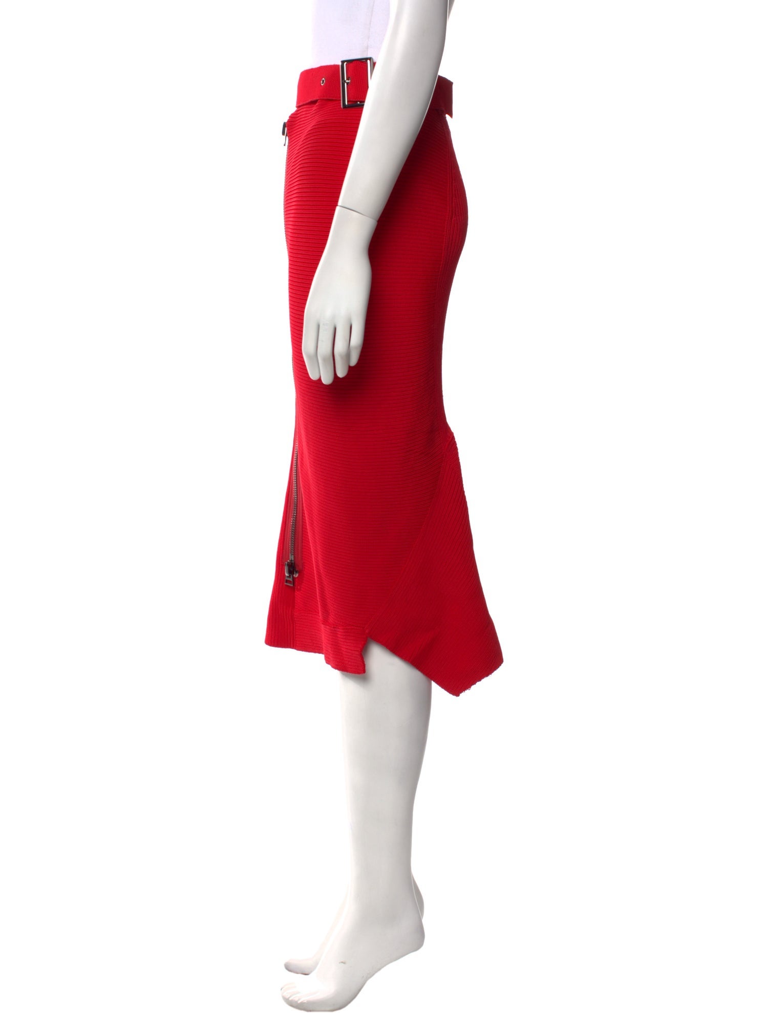 Tom Ford Ruffle Embellishment Knee-Length Skirt