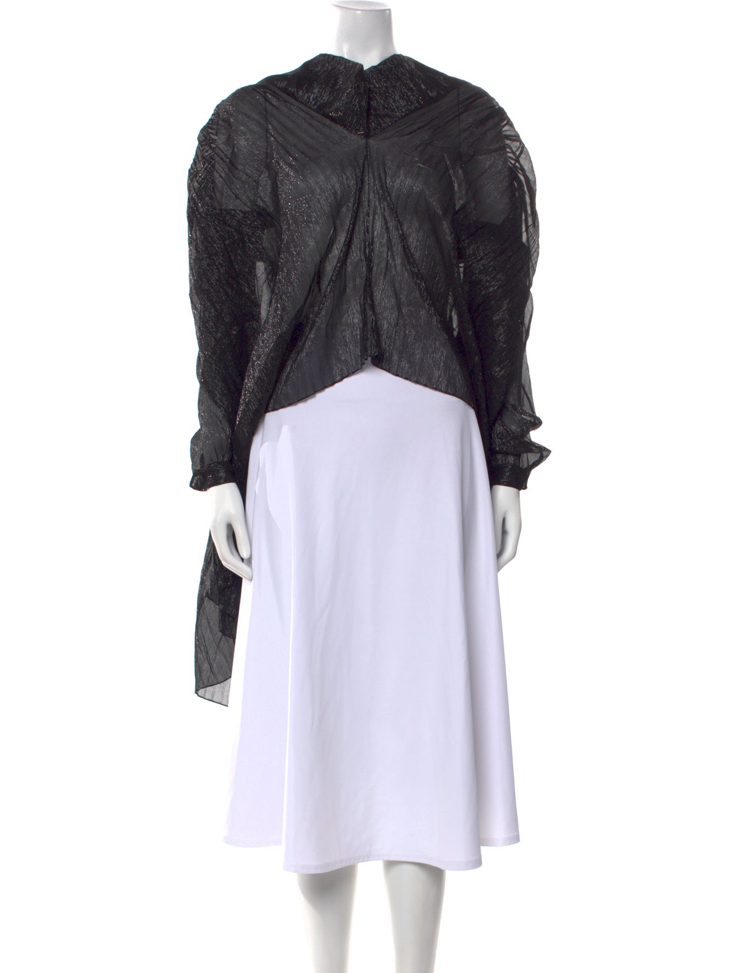 Tom Ford Mock Neck Long Sleeve Sweatshirt