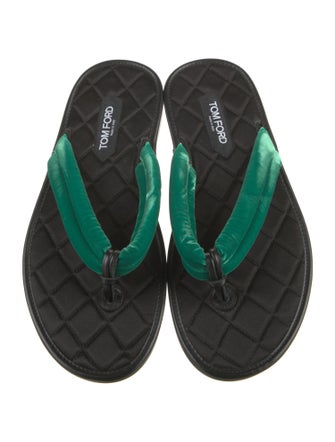 Tom Ford Suede Flip Flops