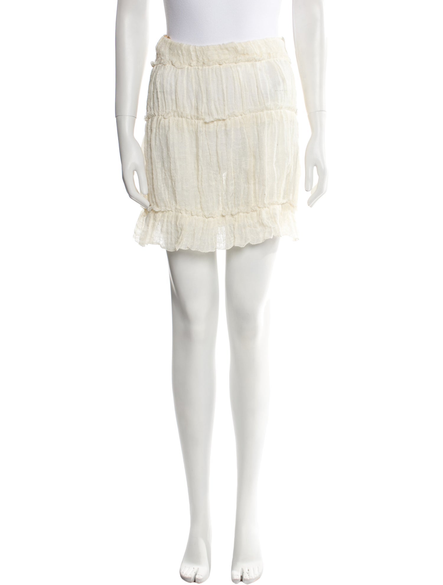Tom Ford Linen Mini Skirt