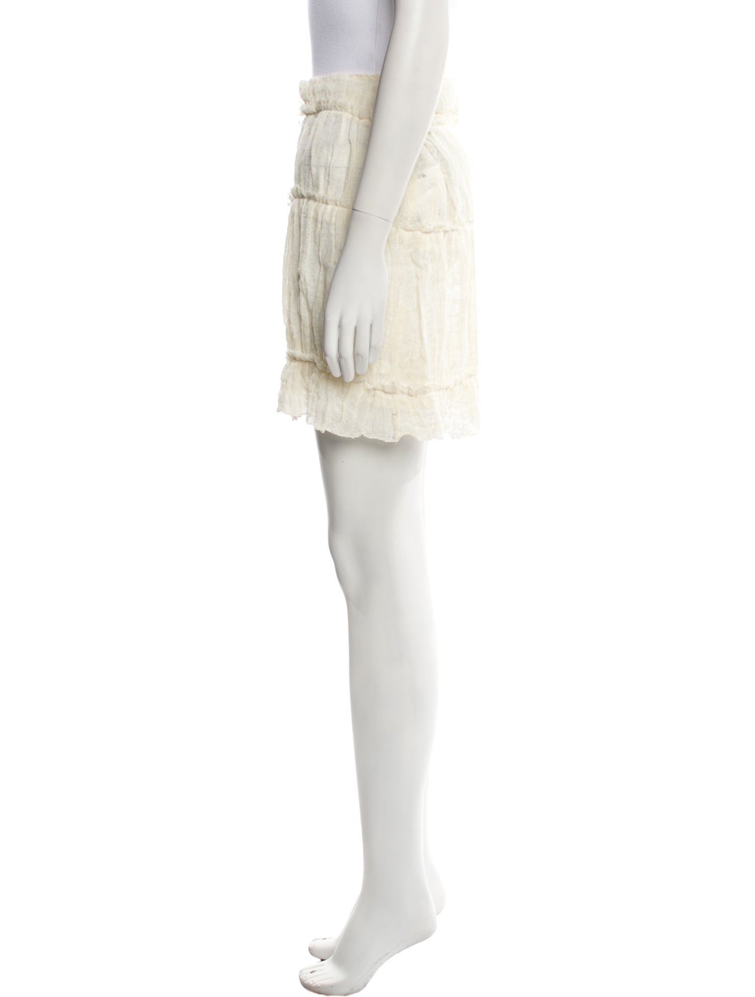 Tom Ford Linen Mini Skirt