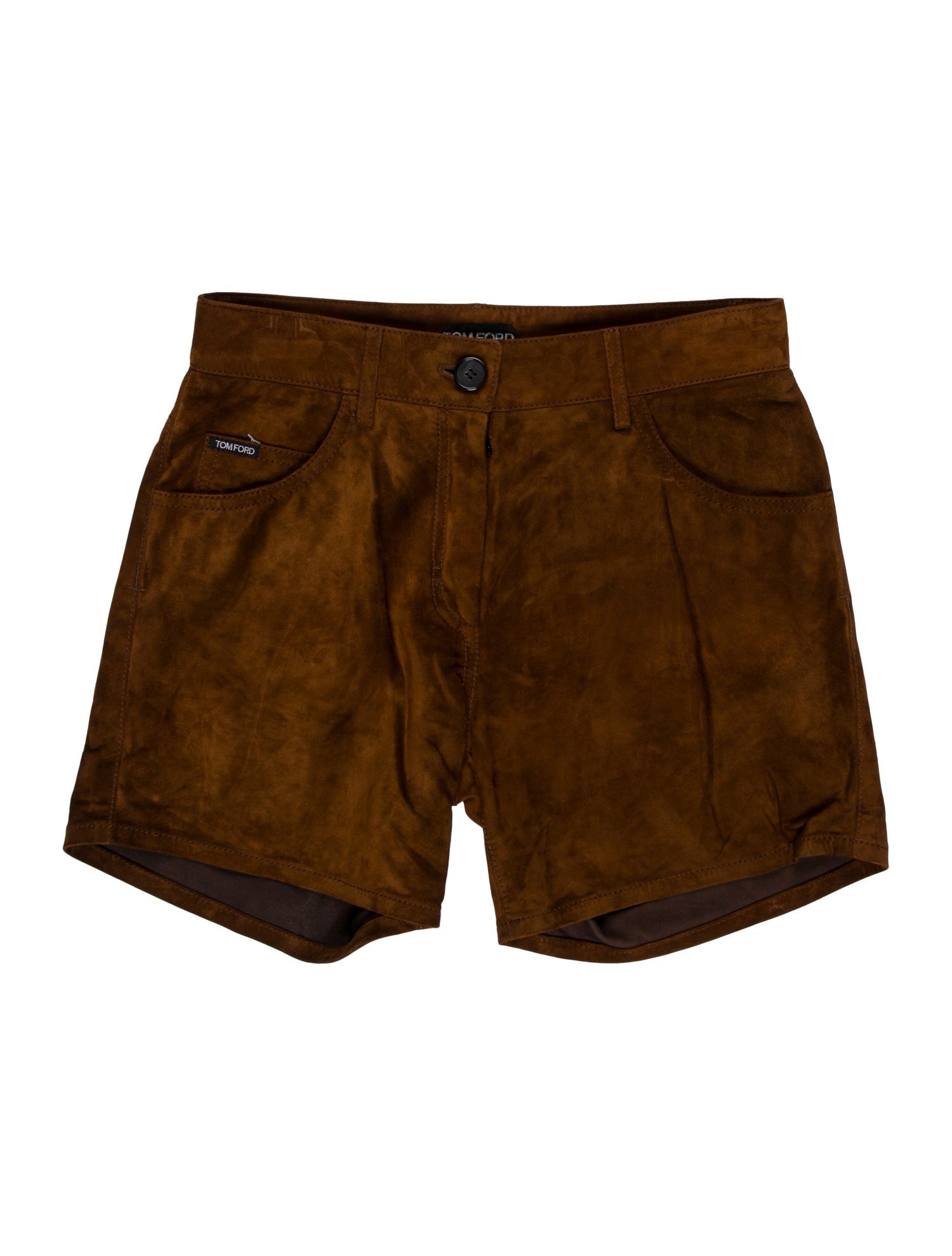 Tom Ford Suede Mini Shorts