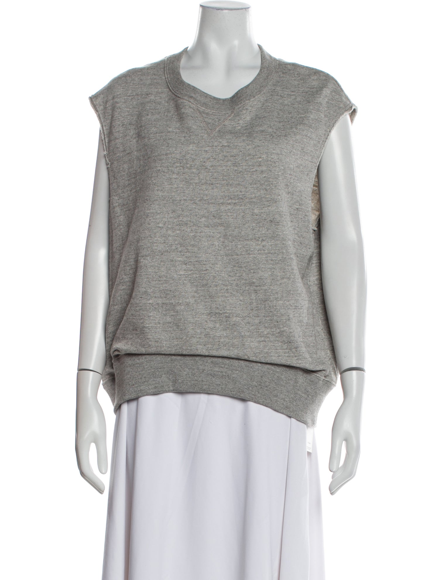 Tom Ford Cowl Neck Short Sleeve Sweatshirt