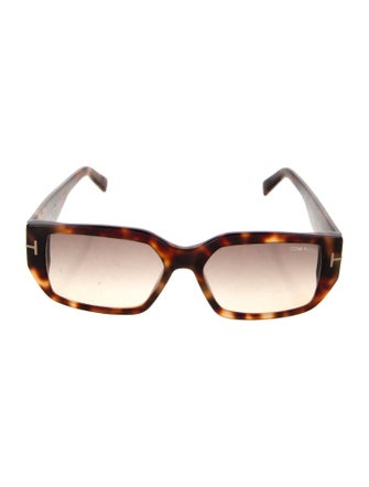 Tom Ford Square Tinted Sunglasses