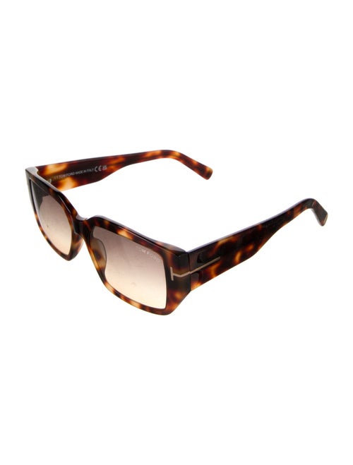 Tom Ford Square Tinted Sunglasses
