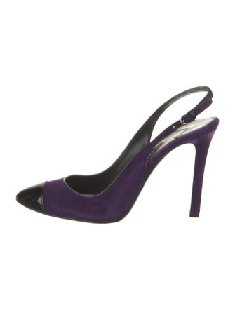 Tom Ford Suede Slingback Pumps